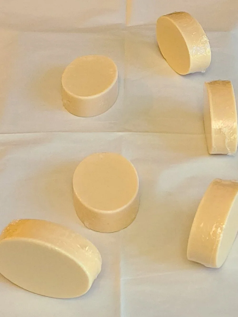 Toasted Vanilla Botanical Oval Hand Poured Goat Milk Soap Bar